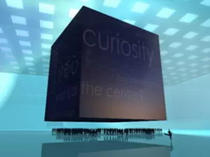   .  Curiosity  What's Inside the Cube?