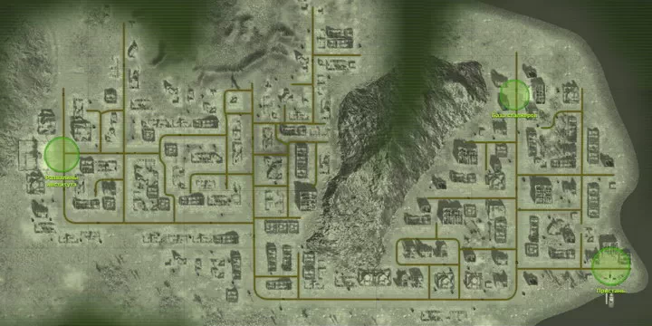 ATOM RPG. Карта: Мёртвый город