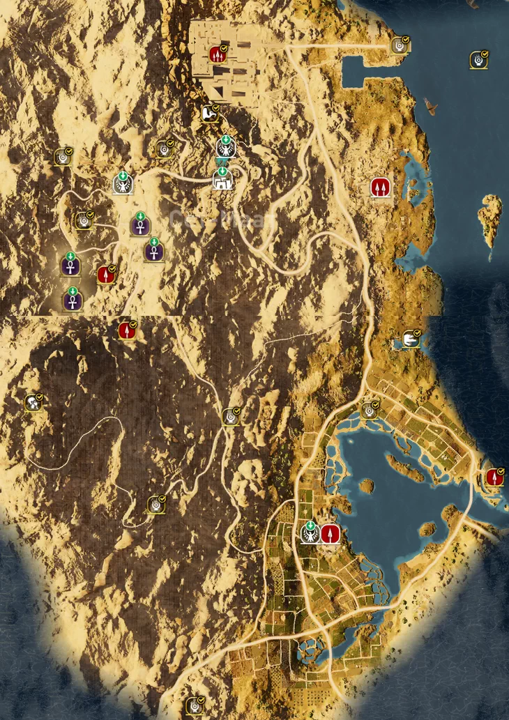 Проклятие фараонов. Карта: Долина Царей