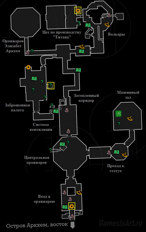 Batman Arkham Asylum Prohozhdenie Igry Na 100 Chast 3 Botanicheskij Sad Otdelenie Peshery Vecherinka Dzhokera