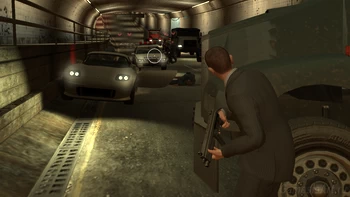 GTA 4. Tunnel of Death