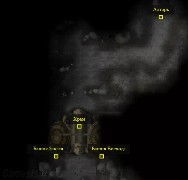 Morrowind. Карта: Призрачные Врата