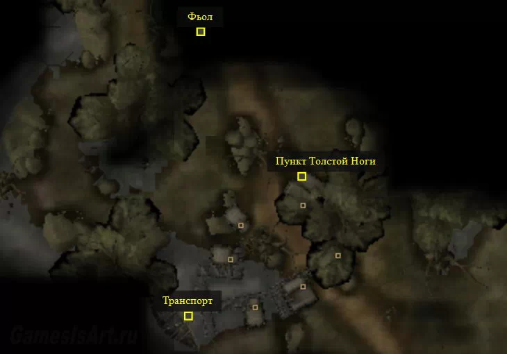 Morrowind. Карта: Хла Оуд