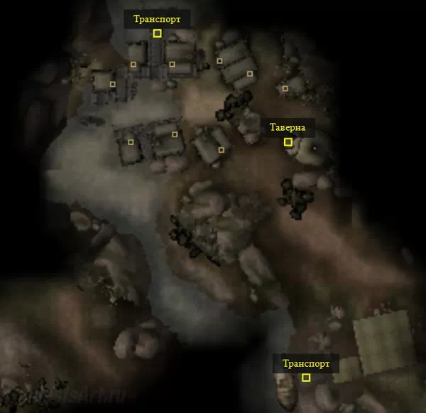 Morrowind. Карта: Хуул