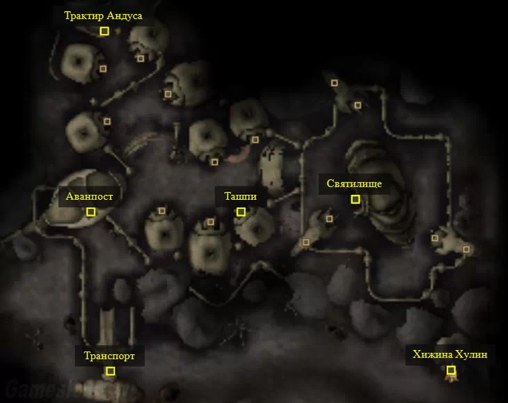 Morrowind. Карта: Маар Ган