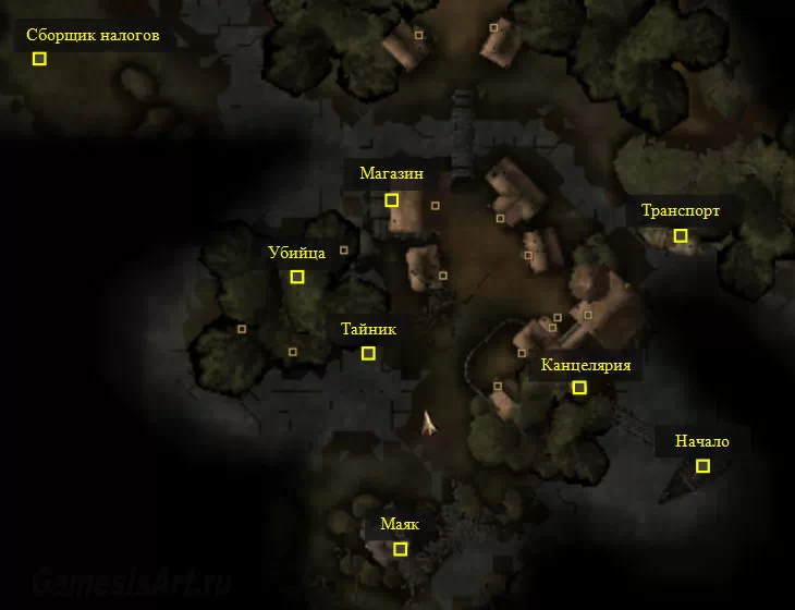 Morrowind. Карта: Сейда Нин