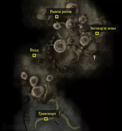Morrowind. Карта: Тель Арун