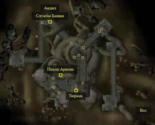 Morrowind. Карта: Тель Вос