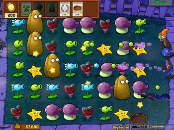 Plants vs. Zombies. Mini-Games 5. Beghouled
