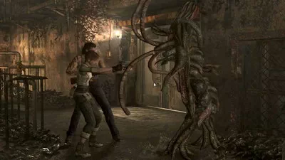Resident Evil 0. Фабрика. Королева пиявок