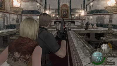 Resident Evil 4. Зал с бассейнами