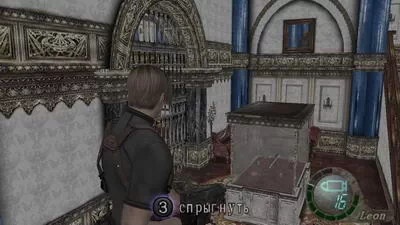 Resident Evil 4. Бело-синий зал