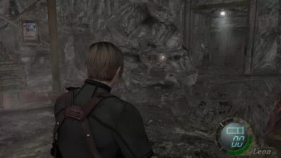 Resident Evil 4. Пещера с бурильной установкой