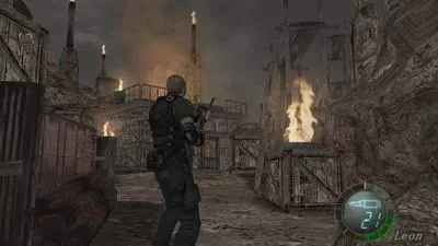 Resident Evil 4. Лагерь солдат