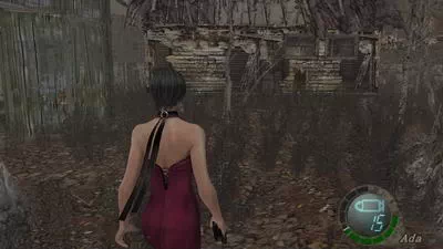 Resident Evil 4. Полуразрушенные дома