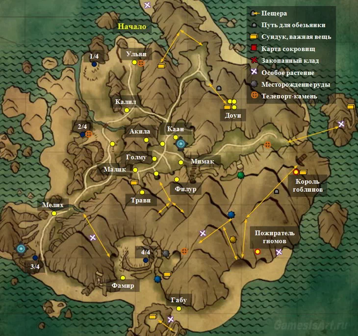 Risen 3. Карта: Остров воров