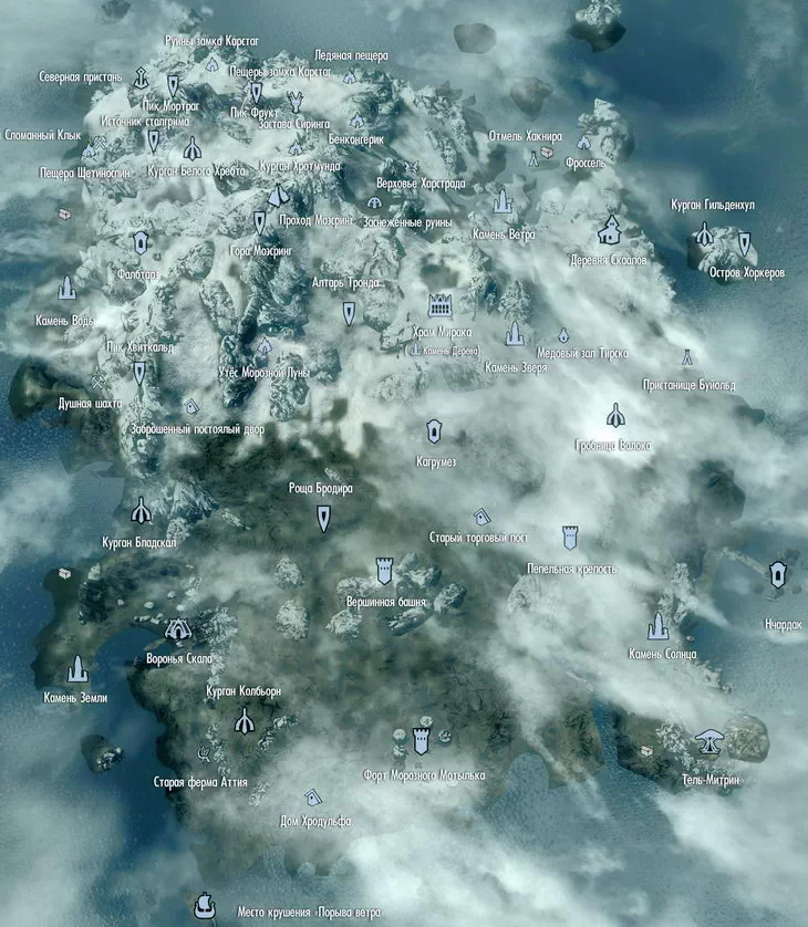Skyrim. Карта: Солтсхейм