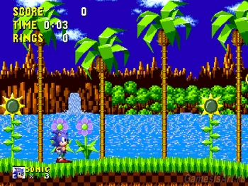 Sonic. Green Hill Zone 1