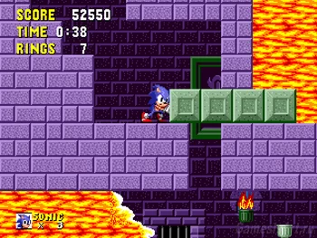 Sonic. Marble Zone 2