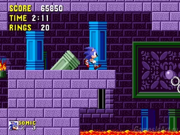 Sonic. Marble Zone 3