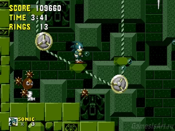 Sonic. Labyrinth 1