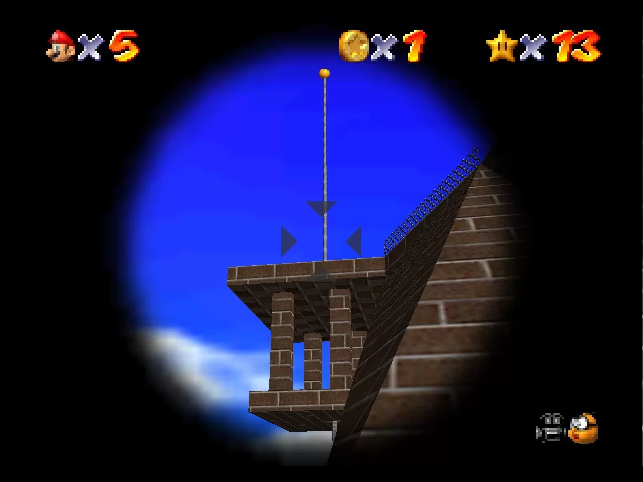 Super Mario 64. Пушка