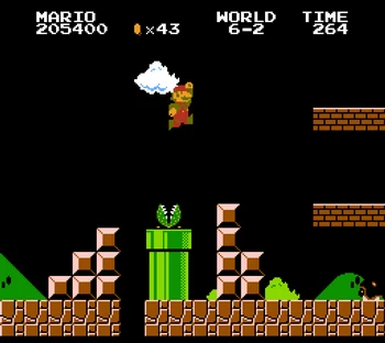 Super Mario Bros. 6-2.  